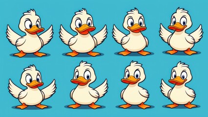 Angry duck graphic art featuring a humorous and expressive duck. Great for memes, logos, or design projects needing a fun and bold character