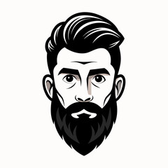 Fototapeta premium bearded