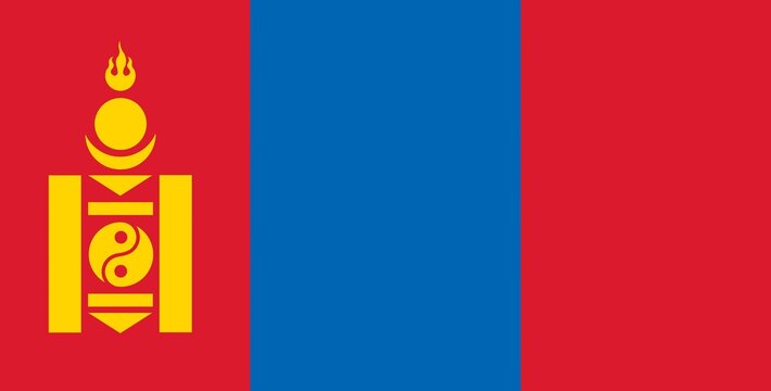 mongolian flag. Flag of mongolian JPG. mongolian state flag image. country flag, mongolian state flag, mongolia, country, flag, flag of the country, flag of mongolian - Powered by Adobe