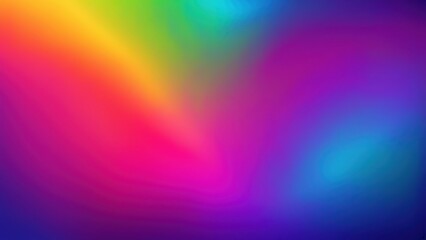 Obraz premium A vibrant, abstract gradient of colors blending seamlessly, creating a dynamic visual effect.