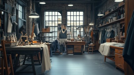 Tailor Shop Interior