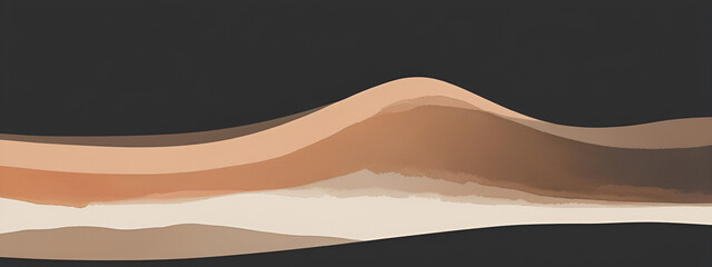 illustrazione con elementi geometrici a tema astratto surreale