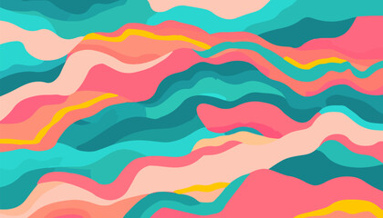 Abstract wavy background. Wavy concept background.