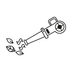 Blower icon vector on white background