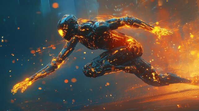 Advanced bionic limbs revolutionize gymnastics at Transhuman Olympics