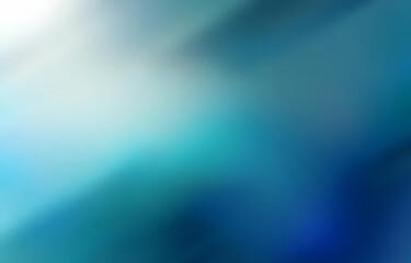 Obraz premium An abstract design with blurred lines and a gradient of blue, teal, and white.