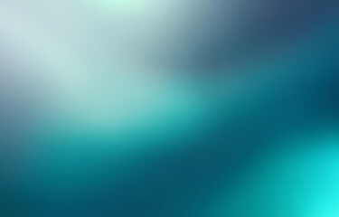 Obraz premium An abstract design with blurred lines and a gradient of blue, teal, and white.