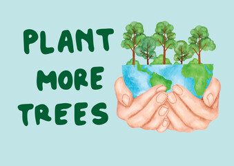 world environment day poster. go green element vector. save our earth. 