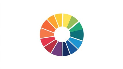 Vibrant color palette showcasing a spectrum of autumn hues including deep oranges, reds, yellows, and earthy browns, capturing the essence of fall in a mystical forest setting. 