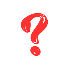 クエスチョンマーク（赤１個）