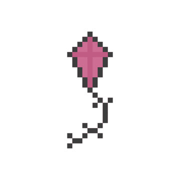 layangan toy pixel art cute
