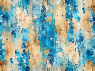 Enhance your artistic projects with this grunge texture in blue and beige, ideal for backgrounds, designs, and creative works that need an eye-catching aesthetic.