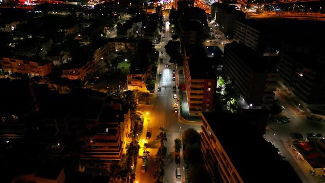 Punta Prima Torrevieja, Alicante
Rocio del Mar , Torrevieja at night Spain , orange light aerial