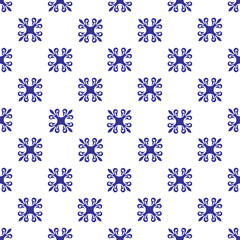 pattern with snowflakes