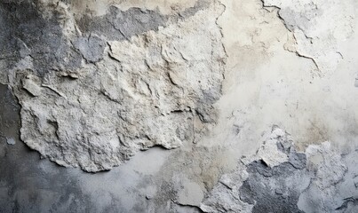Fototapeta premium Cracked and weathered concrete wall.