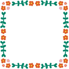 Flower frame