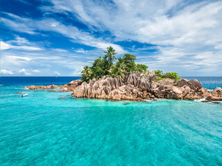St. Pierre Island Praslin Seychelles © ewelinaf