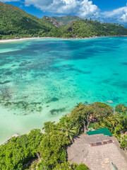 View of  Praslin Island Seychelles © ewelinaf