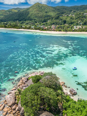 View of  Praslin Island Seychelles © ewelinaf