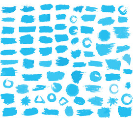 Vector Brush Stroke Banner Background