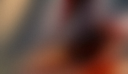 Smooth red orange black gray color gradient grainy texture backdrop design, vibrant colors flow wave shaped noisy gradient, glowing bright web banner and poster