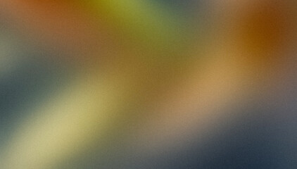 Smooth orange green gray color gradient grainy texture backdrop design, vibrant colors flow wave shaped noisy gradient, glowing bright web banner and poster