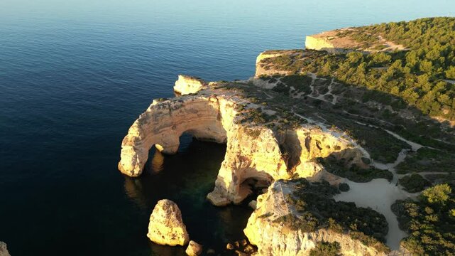 Marinha Beach, Praia dea Marinha, Algarve, Portugal 