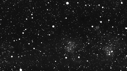 Fototapeta premium black background with tiny sparkling dots that are white