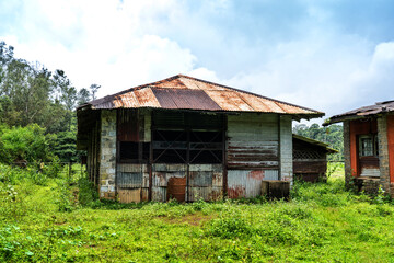 old abandoned factory