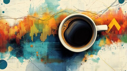 Coffee and Data Art