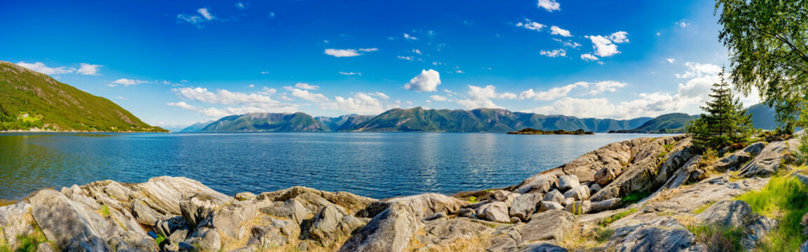 Der Sognefjord in Norwegen