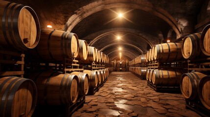 A Captivating Glimpse into the Wine B rel Heritage: Immersed in the Enchanting Wine Vaults