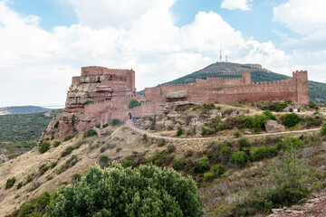 Fototapeta premium Castillo de Peracese en teruel