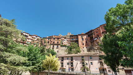 Obraz premium Albarrin uno de los pueblos más bonitos de españa Teruel