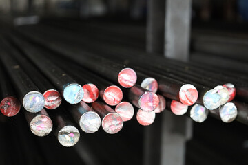 steel pipe product group square pipe Construction steel products such as black steel pipes, image...