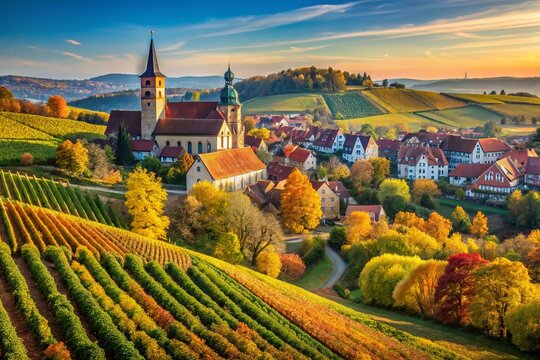 Explore the Scenic Beauty of Iphofen, Bavaria - A Picturesque German Town