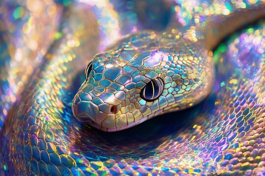 Rainbow Snake Skin Rainbow Snake Skin