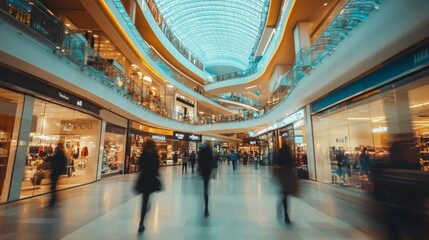 Modern Shopping Mall Interior