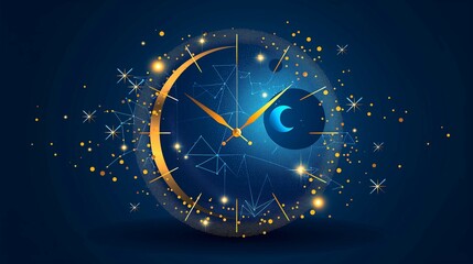 Melatonin and Sleep Cycle Infographic Concept