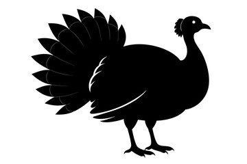 Turkey Silhouette vector illustration