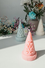 candles, candle, holiday, packaging, gift, decoration, wedding decor, decor, interior, spring, summer, pions, beauty, romance, flower, pink, bouquet, love, valentine, wedding, dolphin, kazakh style