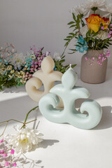 candles, candle, holiday, packaging, gift, decoration, wedding decor, decor, interior, spring, summer, pions, beauty, romance, flower, pink, bouquet, love, valentine, wedding, dolphin, kazakh style