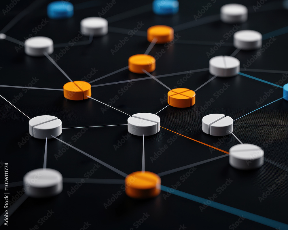Poster a detailed analysis of molecular pathways to identify critical points for drug intervention