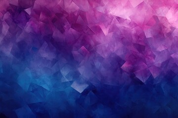 Abstract Purple and Blue Geometric Pattern with a Gradient