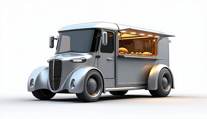 Futuristic Gourmet Food Truck