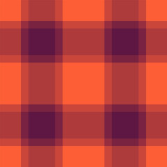 Isolation pattern background texture, day vector seamless fabric. Structure tartan plaid check textile in red and pink colors.