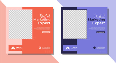 Versatile Digital Marketing Graphics Template for Website and Blog Promotion: Enhance Your Online Presence and Attract Customers