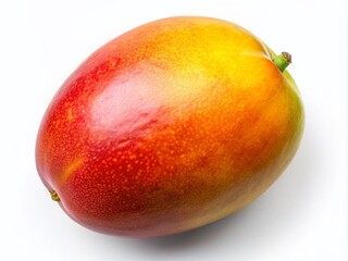 Ripe Mango Isolated - Fresh Tropical Fruit Drone Photography for Stock Images