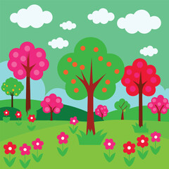 tree with flowers