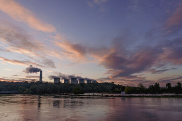 Fototapeta premium ratcliffe on soar power station